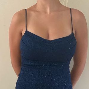 Windsor XS Blue Sparkly Formal Dress